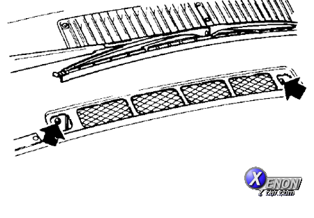 Dash top vent screws